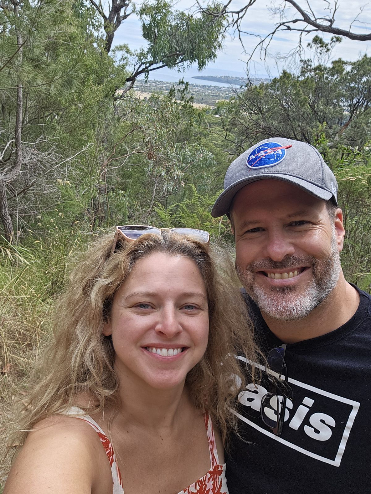 Gabriella and Diego by the sea