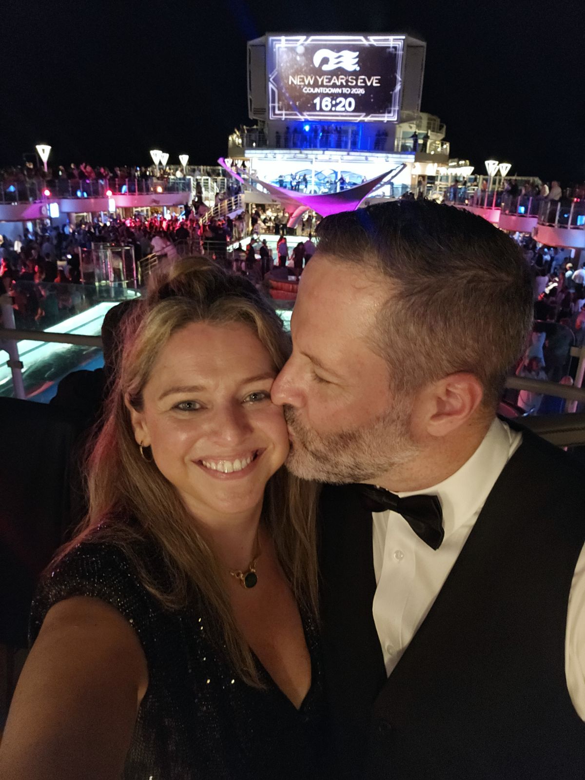 Gabriella and Diego on New Year's Eve